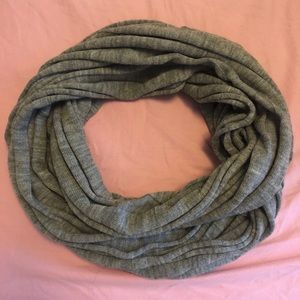 Gray infinity scarf